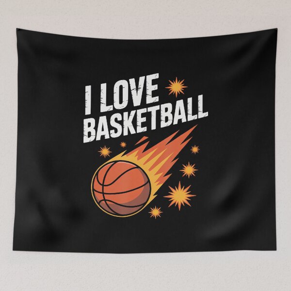 Item preview, I Love Basketball Explosive Slam Dunk Passion designed and sold by AlyceLynne.