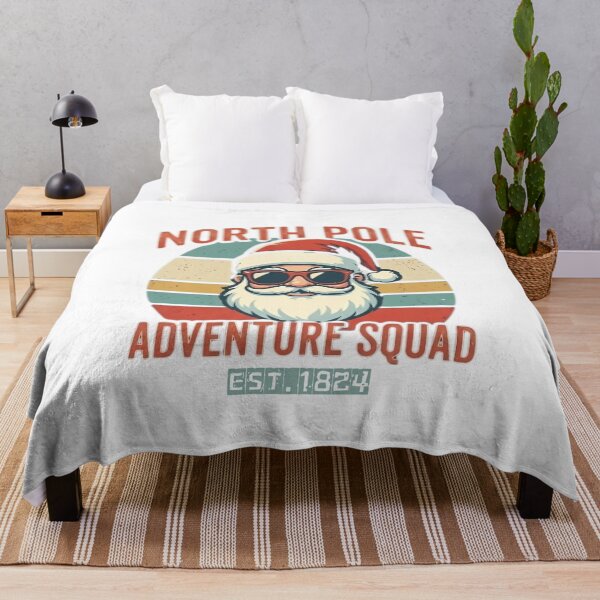 Item preview, North Pole Adventure Squad | Retro Sunset Santa Vintage Christmas Design designed and sold by RogueWeave.