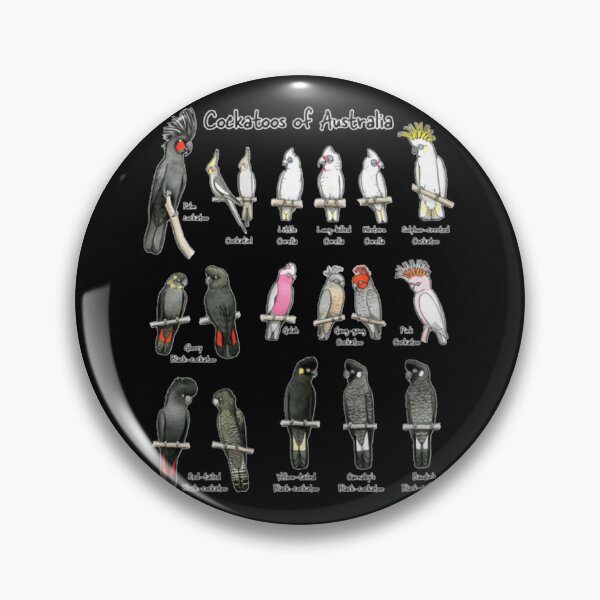 Item preview, Cockatoos Of Australia Raising Funds For Birdlife Australia designed and sold by HuguesDelannoy.