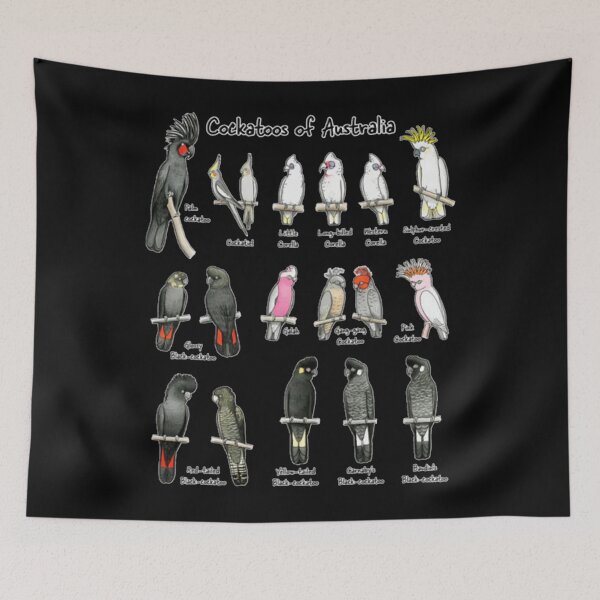 Item preview, Cockatoos Of Australia Raising Funds For Birdlife Australia designed and sold by HuguesDelannoy.