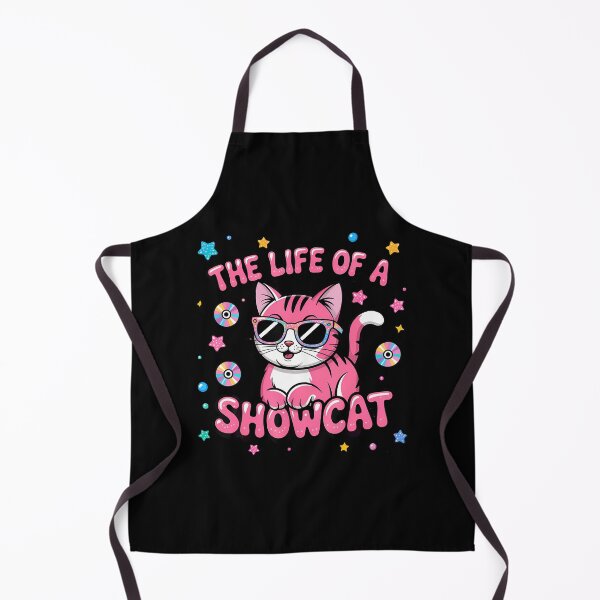 Item preview, The Life Of A Showcat Y2K Pink Groovy Squad Cat Sunglasses designed and sold by ElaineEsther.