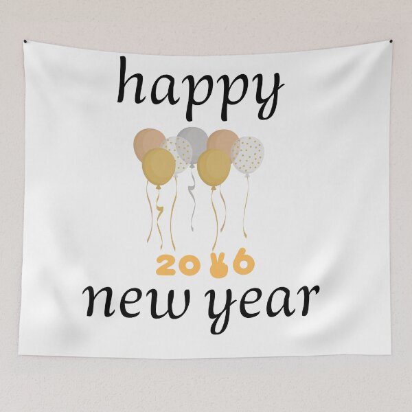 Item preview,  Happy New Year Balloons – Festive Celebration design designed and sold by AyaCorner.