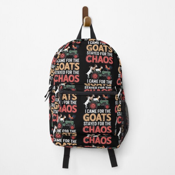 Item preview, I Came For The Goats Stayed For The Chaos Farm designed and sold by ToriKarla.
