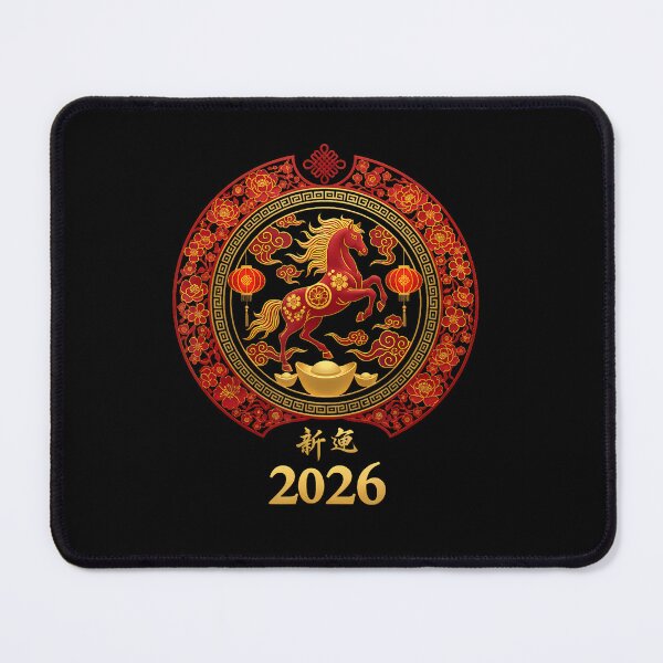 Item preview, Year Of The Horse 2026 Lunar Zodiac Chinese New Year designed and sold by DeborahCarolyn.