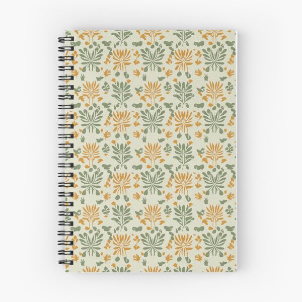 Item preview, Modern Aussie Folk Repeat — Stylised Banksia & Leaf Icons designed and sold by TroyTheTerrific.