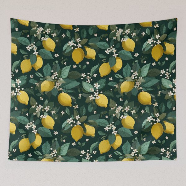 Item preview, Mediterranean Lemon Amalfi Coast Sicilian Style designed and sold by PG Illustration.