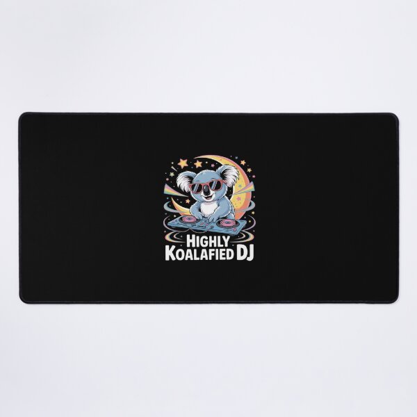 Item preview, Highly Koalafied DJ - Funny Music Mixer Turntable designed and sold by BubblePancake.