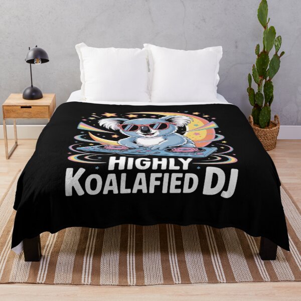 Item preview, Highly Koalafied DJ - Funny Music Mixer Turntable designed and sold by BubblePancake.