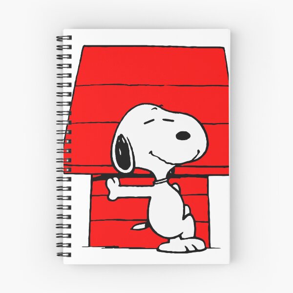 Item preview, Snoopy Relaxing Beside His Red Doghouse designed and sold by matildampugh.