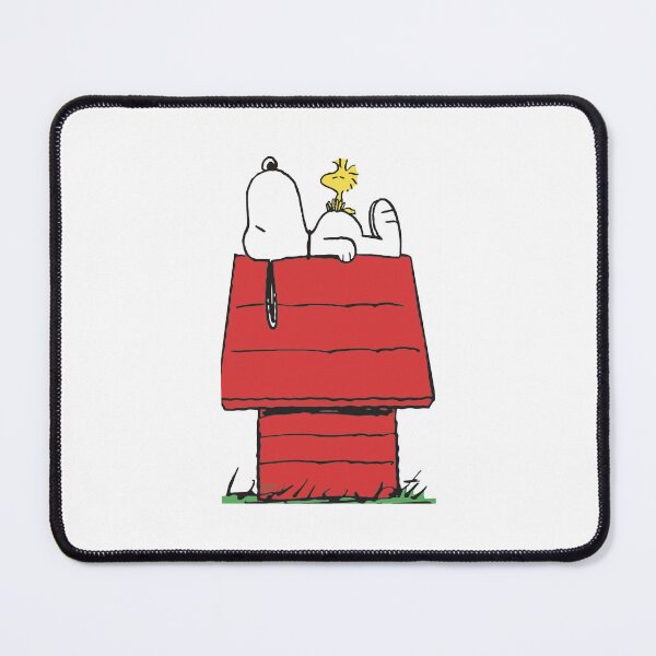 Item preview, Snoopy and Woodstock Resting on the Doghouse designed and sold by matildampugh.