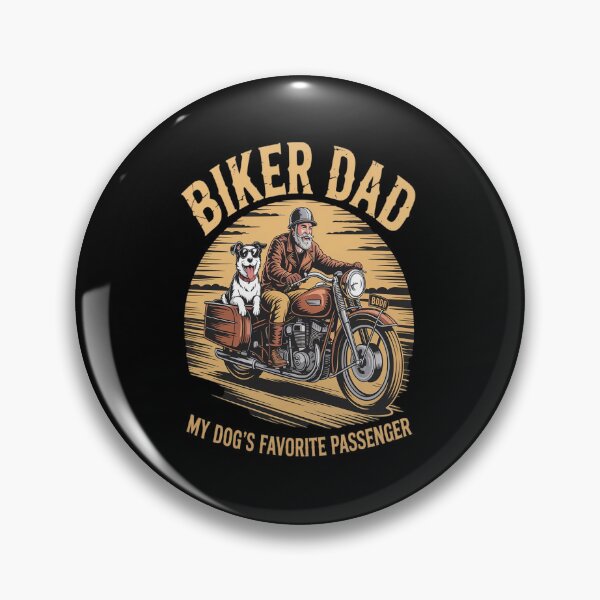 Item preview, Biker Dad My Dog’s Favorite Passenger designed and sold by Rrettgison.