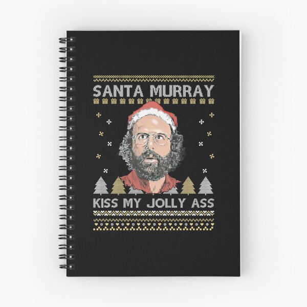 Item preview, Kiss My Jolly Ass Santa Murray designed and sold by Elenafatulla.