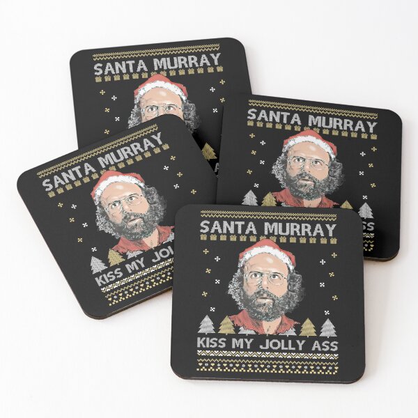 Item preview, Kiss My Jolly Ass Santa Murray designed and sold by Elenafatulla.