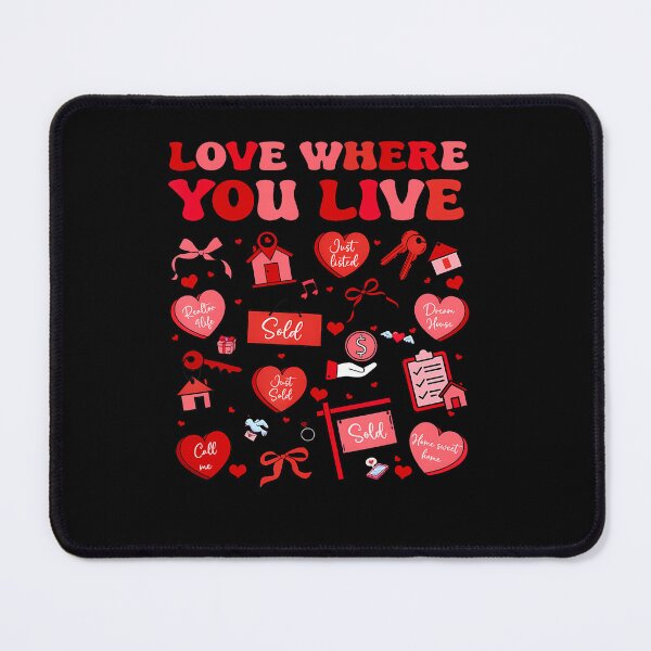 Item preview, Love Where You Live Realtor Valentine Real Estate Team designed and sold by DeborahCarolyn.