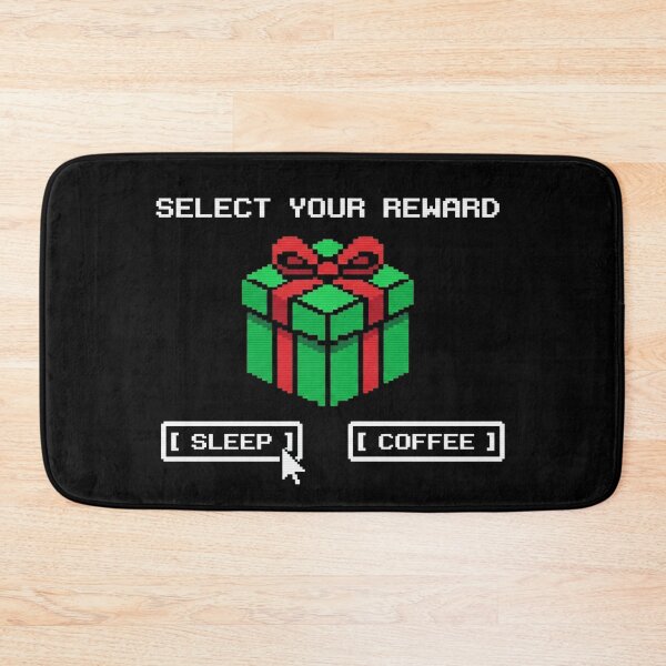 Item preview, Select Your Reward Funny Pixel Art Gamer Programmer Christmas designed and sold by BKPrintDesing.