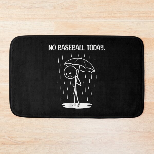 Item preview, No Baseball Today Stick Figure Funny designed and sold by JuanitaJulia.