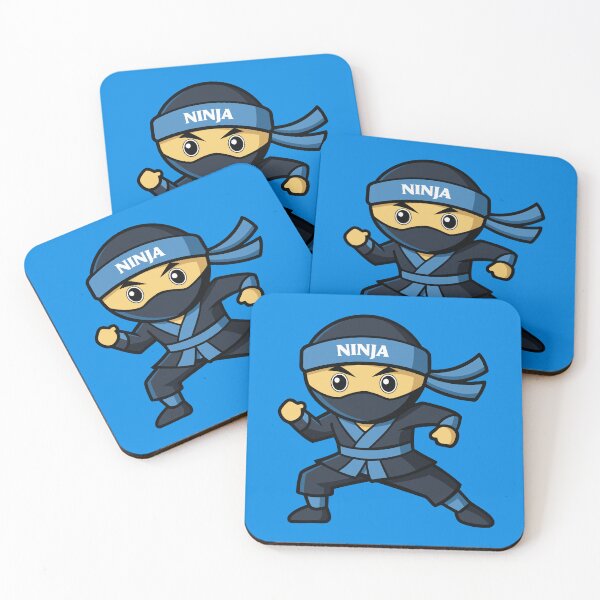 Item preview, Cute Stealth Ninja - Kawaii Warrior Sticker designed and sold by Mr-Ma-Studio.