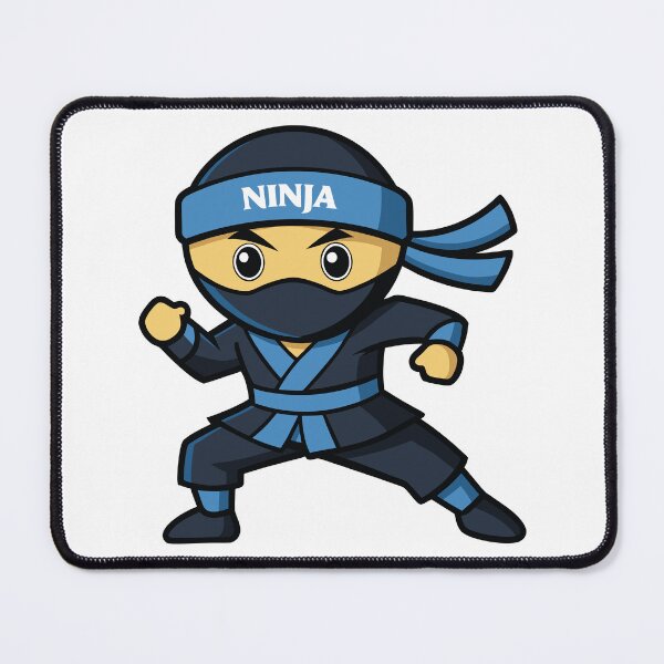 Item preview, Cute Stealth Ninja - Kawaii Warrior Sticker designed and sold by Mr-Ma-Studio.