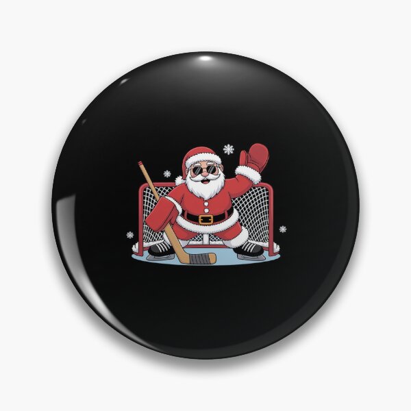 Item preview, Hockey Santa Goalie Ice Hockey Winter Christmas designed and sold by NetoGalaxy.