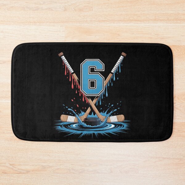 Item preview, Hockey 6 Year Old Ice Cream Drip Youth 6th Birthday designed and sold by NetoGalaxy.