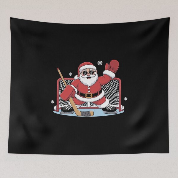 Item preview, Hockey Santa Goalie Ice Hockey Winter Christmas designed and sold by NetoGalaxy.