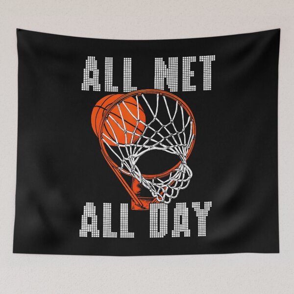 Item preview, All Net All Day Basketball designed and sold by AdrianaDoria.