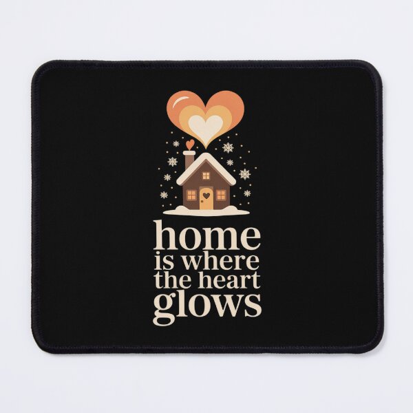 Item preview, Home is Where The Heart Glows Cozy Aesthetic designed and sold by NetoGalaxy.