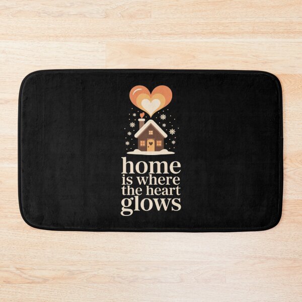 Item preview, Home is Where The Heart Glows Cozy Aesthetic designed and sold by NetoGalaxy.