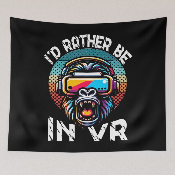Item preview, Vr Gamer Vr Player Virtual Reality Vr Game Video Games designed and sold by TaraAnnie.