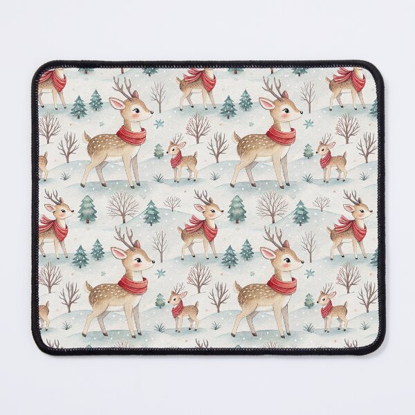 Item preview, Cute watercolor baby reindeer design for Christmas designed and sold by Merrylands Artshop.