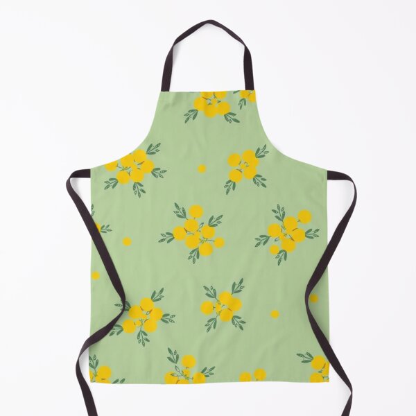 Item preview, Pastel Wattle Pattern — Yellow Aussie Floral on Mint Green designed and sold by TroyTheTerrific.