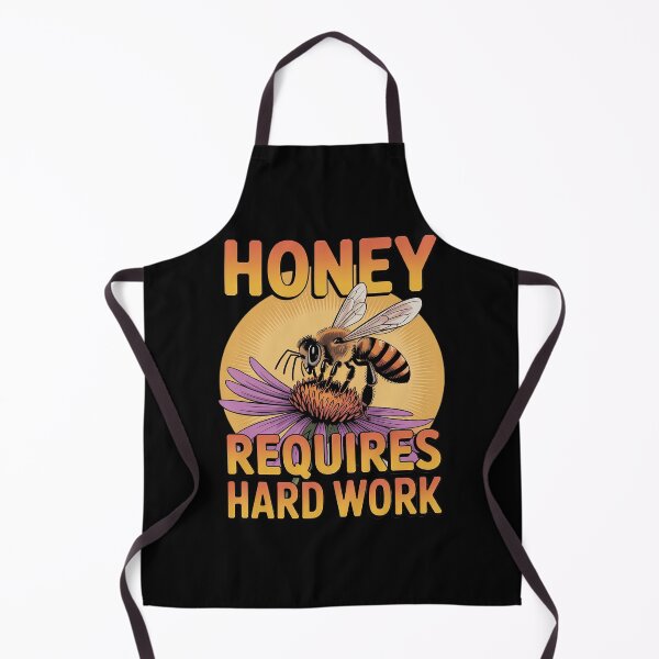 Item preview, Honey Requires Hard Work Beekeeper Bee Apiary Beekeeping designed and sold by NetoGalaxy.