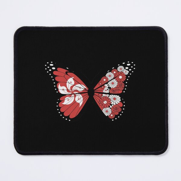 Item preview, Hong Kong Flag Pride Hong Kong Roots Butterfly designed and sold by NetoGalaxy.