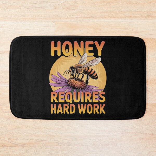 Item preview, Honey Requires Hard Work Beekeeper Bee Apiary Beekeeping designed and sold by NetoGalaxy.