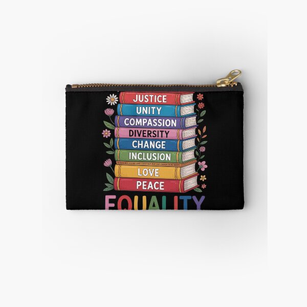 Item preview, Equal Rights Book Flower Equality Peace Love Kindness Book designed and sold by repconomArt.