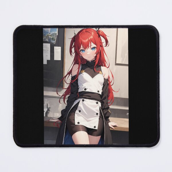 Item preview, Xue Wang World Dai Star Anime Art | Red Hair Actress Idol Theatrical Aesthetic designed and sold by iloveanimechibi.