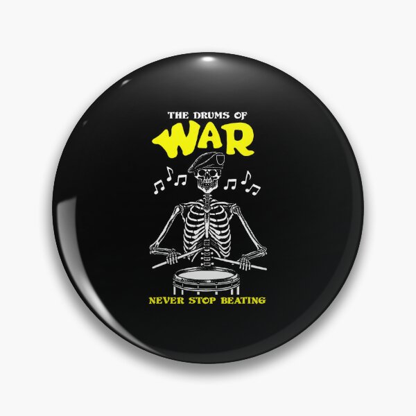 Item preview, The Drums Of War Never Stop Beating designed and sold by ElaineEsther.