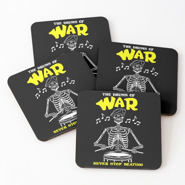 Item preview, The Drums Of War Never Stop Beating designed and sold by ElaineEsther.