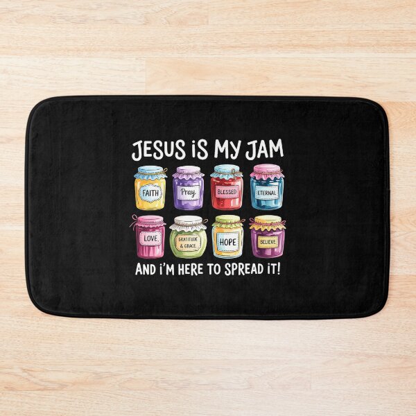 Item preview, Jesus Is My Jam And Im Here To Spread Christian Bible Verse designed and sold by AdrianaDoria.