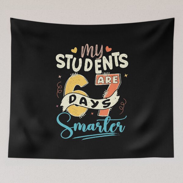 Item preview, My Students Are 67 Days Smarter Teacher designed and sold by JuanitaJulia.
