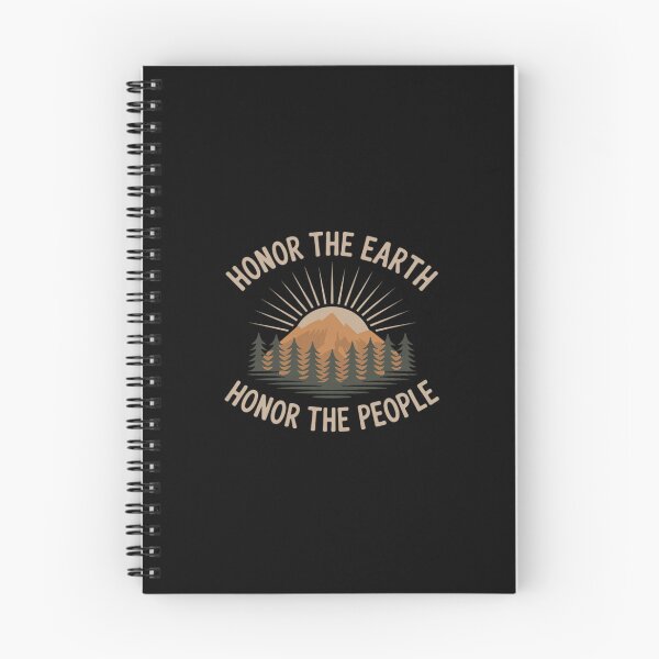 Item preview, Honor The Earth Honor The People Nature Lover Apparel designed and sold by NetoGalaxy.
