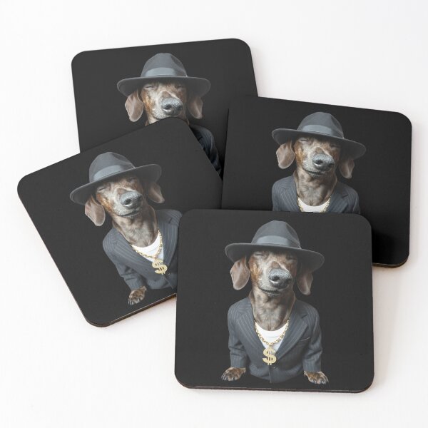 Item preview, The Dachshund - Godfather, The Boss of the Boulevard designed and sold by ZabCreation.
