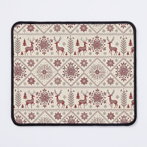 Item preview, Scandinavian Christmas pattern designed and sold by Merrylands Artshop.