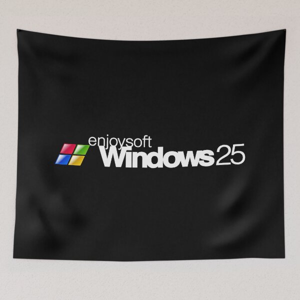 Item preview, Windows25 Logo (Classic) Dark designed and sold by  Enjoy Artwork .