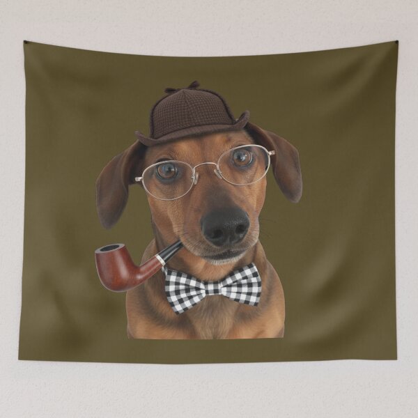 Item preview, The Dachshund Detective: Sniffing Fun with Style designed and sold by ZabCreation.