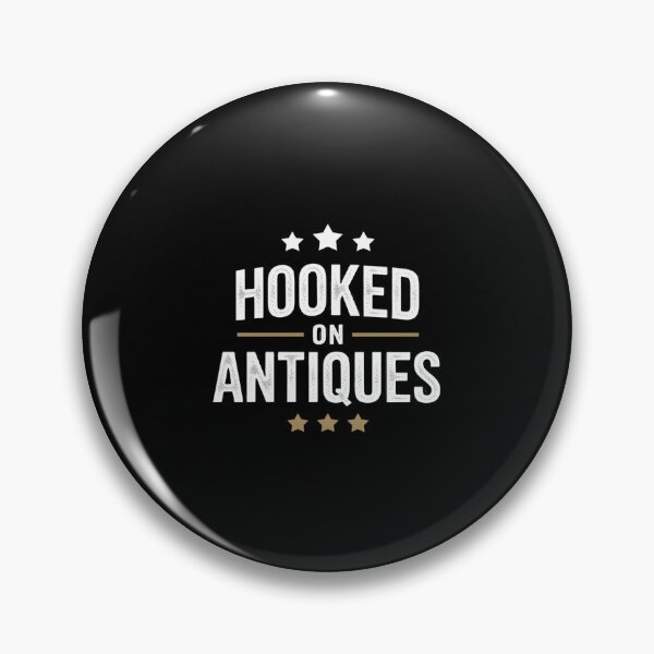 Item preview, Hooked On Antiques, Flea Market Thrift Shopping Collector designed and sold by NetoGalaxy.