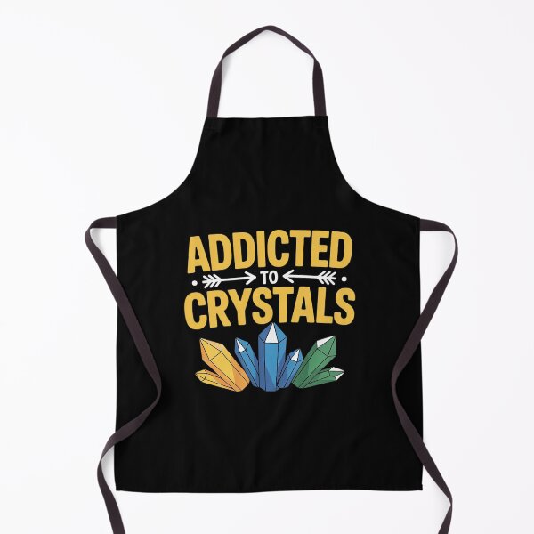 Item preview, Hooked on Crystals Funny Spiritual Hobby designed and sold by NetoGalaxy.