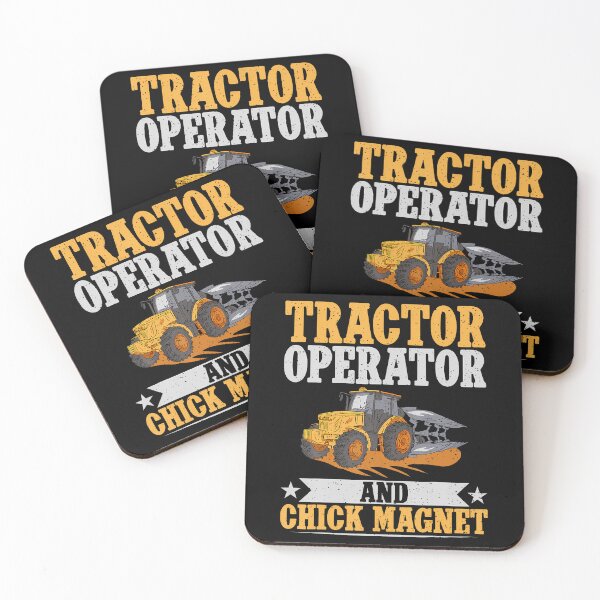 Item preview, Tractor Operator And Chick Magnet Funny Farm designed and sold by ElaineEsther.