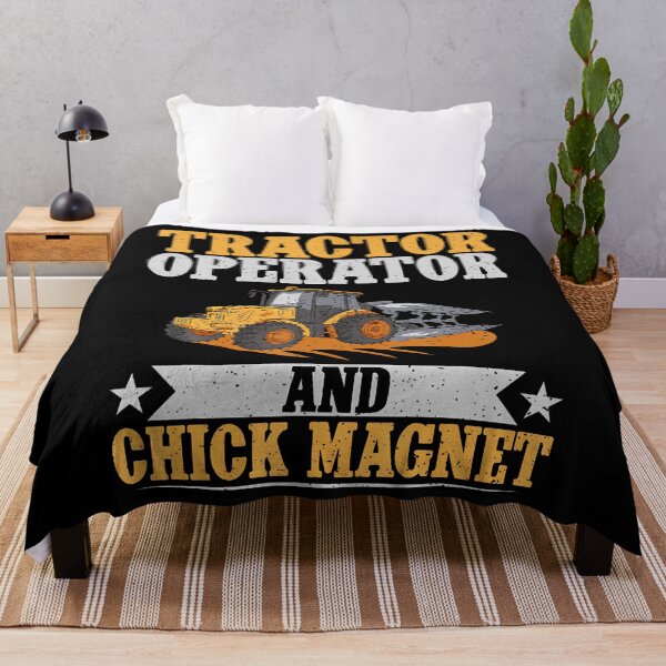 Item preview, Tractor Operator And Chick Magnet Funny Farm designed and sold by ElaineEsther.