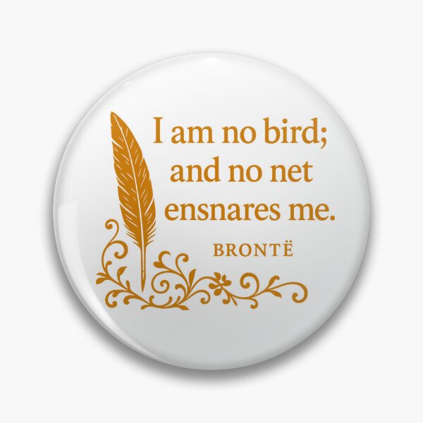 Item preview, Jane Eyre Quote Vintage Quill Design designed and sold by unscriptedPixel.